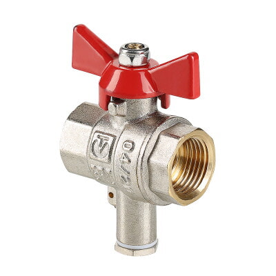 Valtec VT247 Кран шаровый для подключения датчика температуры 1"