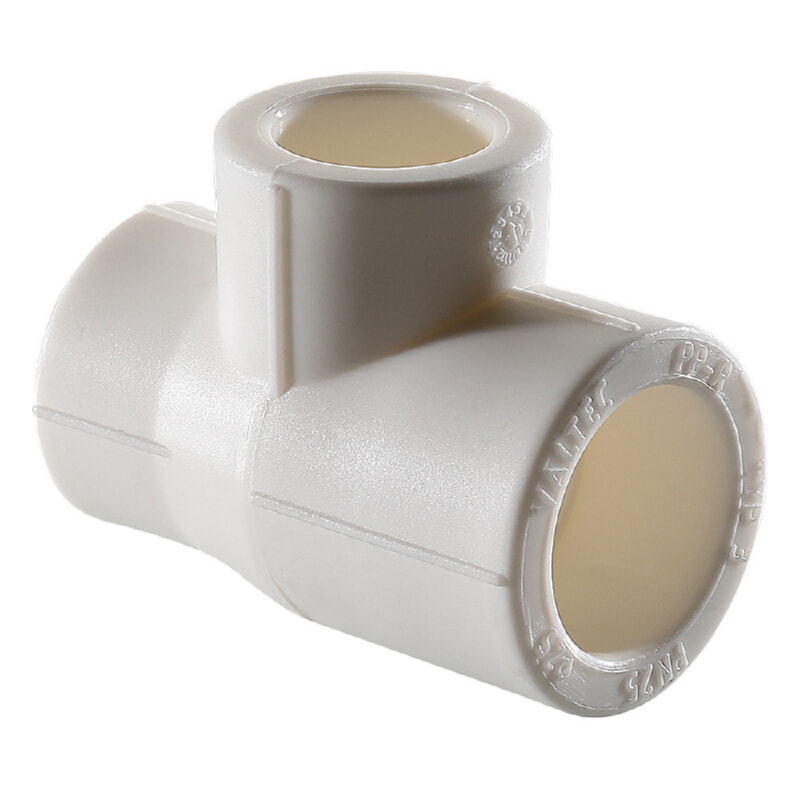 Valtec VTp.735 Тройник PPR переходной 40*20*40ММ белый
