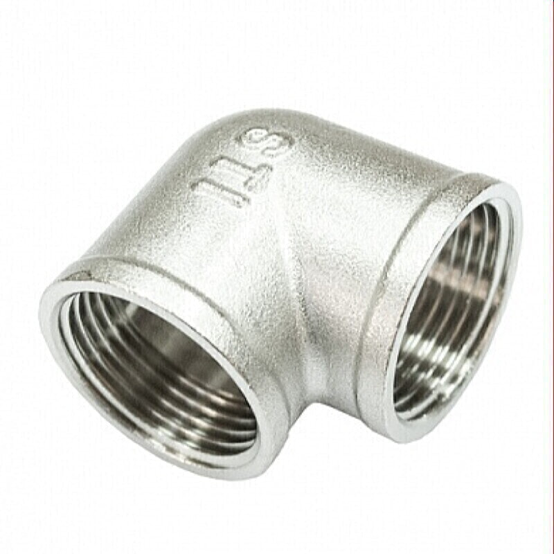 STI Угольник 1/2" никелированный