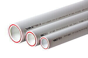 Valtec Труба PP-FIBER стекловолокно PN20: 25х3,5 белая VTp.700.FB20.25
