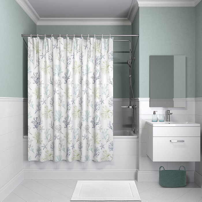 IDDIS Штора для ванной комнаты, 200*240см, полиэстер, B45P224i11, IDDIS