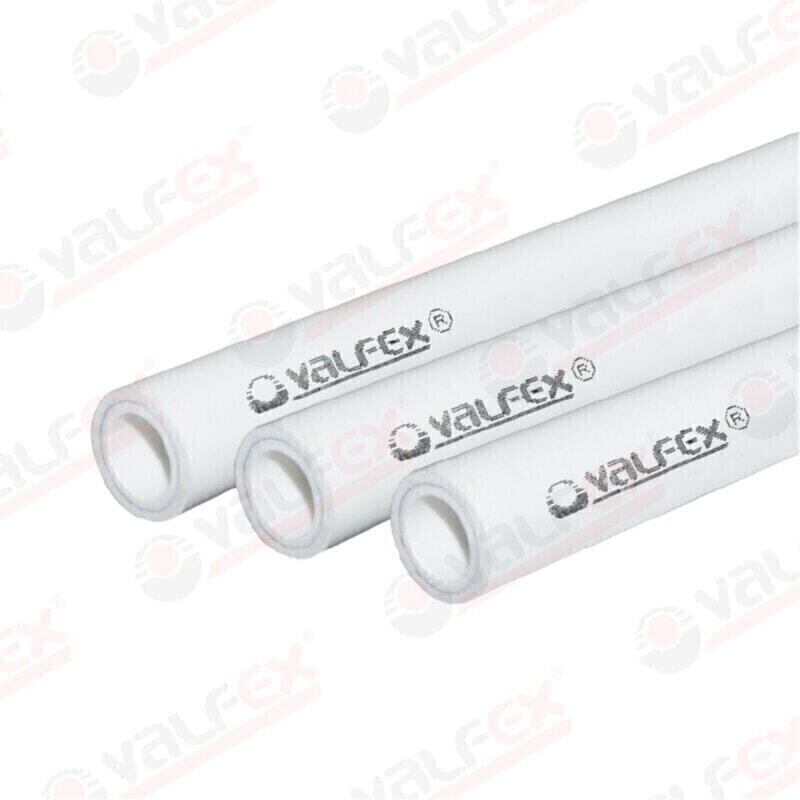 ValFex Труба армированная ALUMINIUM, SDR 6 PN25, ø 32х5,4 мм ( уп.60 м.) БЕЛАЯ