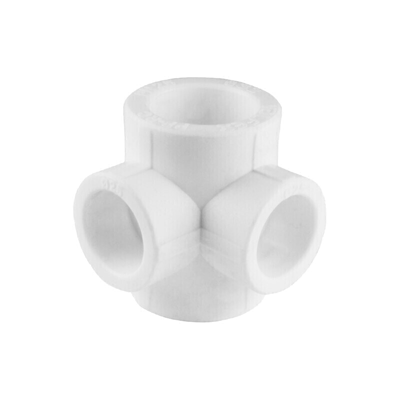 ValFex Крестовина  2-пл. 40*20*20*40 ( уп 60/15 шт.) БЕЛАЯ
