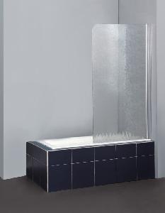 BelBagno SELA-V-1-80/140-Ch-Cr-L Шторка на ванну