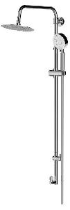 BelBagno BB-COLD-U-CRM Душевая колонна без смесителя с верхним и ручным душем