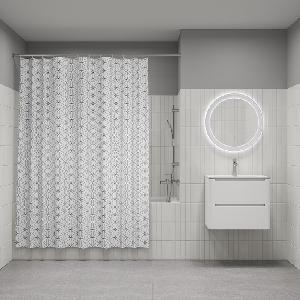 IDDIS Штора для ванной, 200x180 см, Полиэстер, IDDIS, BB04P18i11