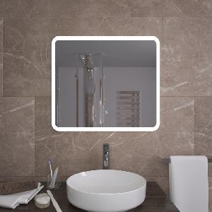 CAIMAN Bali New Зеркало 600x700, c внутренней холодной подсветкой и сенсорным выключателем