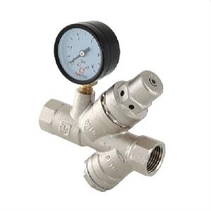 Valtec Подпиточный клапан VALTEC с фильтром механической очистки  и манометром, 1/2"  VT.515.N.04