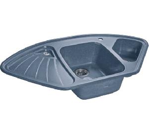 Gran Fest Мойка  Corner GF-C1040E угловая 1040х570 Графит