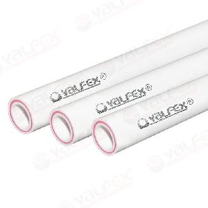 ValFex Труба арм.стекловолокном SDR 7.4 PN20  ф25х3,5 ( уп.100 м.) БЕЛАЯ
