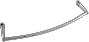 СУНЕРЖА Полка выгнутая 470мм (00-2011-0470) Towel Bar Curved для П/С "Богема"