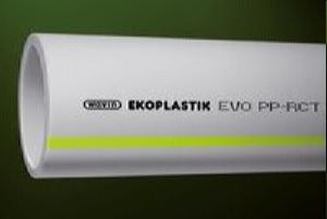 EKOPLASTIK Труба PP-RCT EVO S 4 / SDR 9 / PN 22  20х2,3 (STRE020S4)