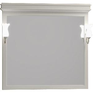 Opadiris Борджи 85 Зеркало 885/1007/35 мм  ЦВЕТ 1013  Z0000012529  + Светильник на Рустику (комплект бронза) 00000001041 мм