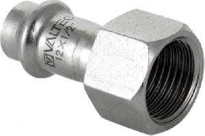 Valtec Соединитель нерж. сталь с вн.р. 15х1/2" TV9021504   VTi.902.I.001504