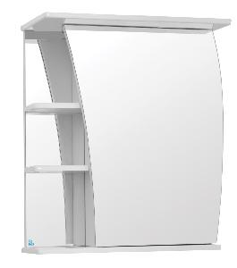 Style Line 60 Зеркало-шкаф Фрегат 600 цвет белый БЕЗ СВЕТИЛЬНИКА (700*600*154)